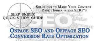 Onpage and Offpage SEO and Conversion Rate Optimization.