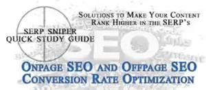 Onpage and Offpage SEO and Conversion Rate Optimization.